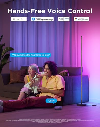 Govee RGBIC Floor Lamp Basic Review: Smart Lighting with Alexa & Music Sync